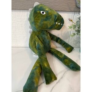 Lil Dickens Dinosaur Plush Stuffed Animal Green Tie Dye Kids Toy